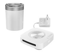 GMBYLBY Coppette Riscaldamento del Controllo della Temperatura Coppa Raffreddamento Rapido Portatile per Tazza Refrigerazione Intelligente Viaggio in Ufficio