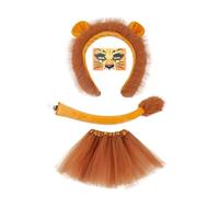 GMBYLBY Costume Per Bambini Kid Kid Ruolo Adulti Outfit Face Adesivo Accessorio Halloween Compleanno Cosplay Natale Realistico