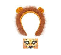 GMBYLBY Costume Per Bambini Kid Kid Ruolo Adulti Outfit Face Adesivo Accessorio Halloween Compleanno Cosplay Natale Realistico