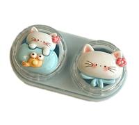 GMBYLBY Custodia per lenti e strumento di rimozione, dimensioni compatte, in gomma, facile da trasportare, applica i contatti in modo sicuro, B