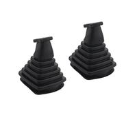 GMBYLBY Custodie protettive elastiche rinforzate per leva idraulica, manicotti protettivi in gomma, maniglie di veicoli da costruzione, 2 pezzi manicotto antipolvere con nervature rinforzate