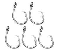 GMBYLBY da Pesca Big Game da 5 da Pesca Big Game in Acciaio Inossidabile Pesce acuto per la Pesca in acque Dolci e salate Resistente alla corrosione