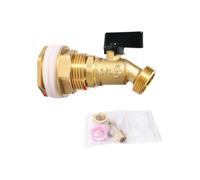 GMBYLBY Easy Installs Brass Spigot with Handle Heavy Duty Brass Faucet Garden Hose for Rainwater Collection Systems Water Saving