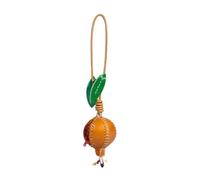 GMBYLBY Elegante ciondolo a forma di melograno in pelle morbida, accessorio personalizzato, Medio, Pelle, Nessuna pietra preziosa