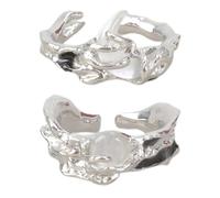 GMBYLBY Eleganti anelli aperti regolabili con sole e luna, per coppie che simboleggiano l'amore per sempre