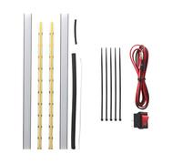 GMBYLBY Estensione per stampante 3D, strisce luminose a LED, 2 modalità di colore, per stampante 3D, luce a LED, telaio in alluminio