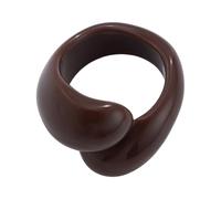 GMBYLBY Gioielli geometrici irregolari alla moda con doppia goccia in acrilico per feste appuntamenti e abiti quotidiani, Medio, Metallo, Nessuna pietra preziosa