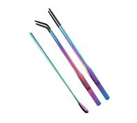 GMBYLBY I Rettili Che Alimentano Le Pinze Che Servono in Acciaio Inossidabile Rivestito A Non Slip Lunghi per Maneggersi Alimenti Animali Domestici Sicuri Pinze in Acciaio Inossidabile