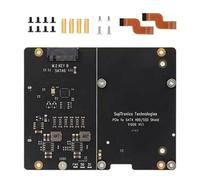 GMBYLBY La Scheda Espansione Adattatore X1006 A 2280 Supporta La Soluzione Archiviazione A velocità Rapida del Cappello E degli Standby