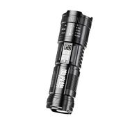 GMBYLBY LED Ricaricabile con 3 Plettri luminosità e Display LCD Struttura in ABS Adatta per emergenze da Campeggio all ' Aperto, Escursionismo, Luce da Campeggio Impermeabile