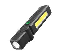 GMBYLBY Luce da Lavoro Rotante Angoli Multipli con Forte Base Magnetica Torcia alimentata Tramite USB C per la Riparazione Crisi in Campeggio Torcia a Coda Magnetica per la Riparazione Veicoli