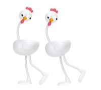 GMBYLBY Luce LED Ricaricabile Creativa a Forma Pulcino Adorabile per Lo Studio del dormitorio Utilizza Piccola Luce per Galline