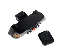 GMBYLBY Luce per bici con avviso freno automatico con telecomandi, indicatori direzione e biciclette ricaricabili impermeabili, posteriori sicurezza per bici