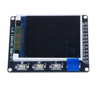 GMBYLBY Modulo di visualizzazione LCD SPI ad alta risoluzione da 1 8 pollici con frequenza di aggiornamento veloce ST7735S SPI per dispositivi portatili TFT LCD per microcontrollori