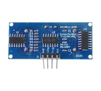 GMBYLBY Modulo sensori a ultrasuoni HCSR04 Che Offre Un Design precisione Facile integrazione nel Progetto del microcontrollore Modulo sensori a ultrasuoni