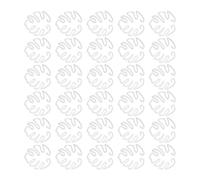 GMBYLBY Palo di supporto invisibile per steli di piante, trasparente, attrezzi da giardino per il fissaggio di steli di fiori, impedisce la pendenza, per esterni, clip di supporto per piante in