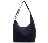 GMBYLBY Pratica borsa a tracolla in nylon per donne e uomini borse a tracolla di grande capacità borsa a tracolla con regolabile, Deep Blue Db, Medium