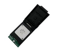 GMBYLBY Presa Programmazione BGA24 con carico a Molla Griglie a 5x5 24 Pin Compatibile per programmatori T76 Durata 100000 cicli Presa per Programmatore Progettazione