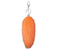 GMBYLBY Realistico Faux Animal Tail Keychain Sacchetto Decorare Cosplay Pellicce Per Il Fascino Ciondolo Zaino Fatto A Mano E Borsa Decorazione Morbida Pelliccia Faux Portachiavi Decorazione, d