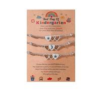 GMBYLBY Robusto Acciaio Inossidabile Inossidabile Braccialetti Amore Fatti Con Sun Star And Star Designs Per I Braccialetti Amicizia Decorazione Delle Coppie