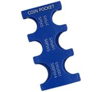 GMBYLBY Scatola impilabile per monete con eleganti organizer trasparente e pannello compatibile per la decorazione della cameretta dei bambini