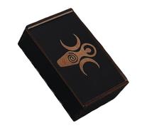 GMBYLBY Scatola per carte da gioco, per soldi, monete, per chiavi, con tarocchi, in legno, per intagliare i tarocchi