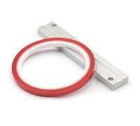 GMBYLBY Set di blocchi di giunzione anodizzati duri per il recupero di nastri acustici da 1/4 pollici e allineamento sicuro, strumento di giunzione a bobina aperta