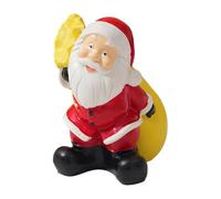 GMBYLBY Statuetta Natalizia Decor Resina Statua Babbo Natale Figurine Decorative Natalizie Centrotavola per Le Vacanze Statuetta Babbo Natale