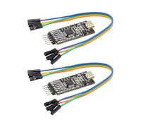 GMBYLBY Strumento Sviluppo SWD con debug Punti interruzione Monitoraggio variabile Indicatori LED Debugger DAPLink USB Tipo C per Programmazione SWD