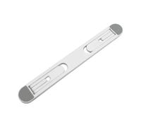 GMBYLBY Supporto per computer portatile a doppia altezza Telaio pieghevole Base autoadesiva Fori ventilazione per un ' efficiente gestione del calore Supporto raffreddamento per laptop altezza