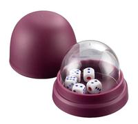 GMBYLBY Tazza cubo Prevenzione Cheat Protezione Gioco Sicuro Dadi Shaker Set PP Artigianato Perfetto Per Famiglie Gaming Notte Attività di Gruppo
