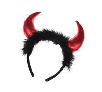 GMBYLBY Tesno A Cornuto D'oro Per Occhi Per Halloween Un Unico Heawear Party Headband Facile Da Indossare Divertimento In Costume Facile Da Indossare Antler Devil