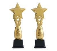 GMBYLBY Trofei Pentagrammi Stelle Medaglie d ' Oro Durabilità in Serie Forniture per Feste Creative per competizioni Sportive per la placcatura in Oro