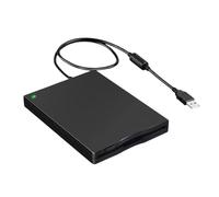 GMBYLBY unità Disco Floppy Esterna USB da 3, 5 Pollici per Computer Portatili Desktop con funzionalità Plug And Play unità Disco Floppy per Computer