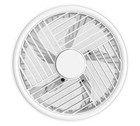 GMBYLBY Ventilatore da Tavolo Ricaricabile Ventilatore da Campeggio da Tavolo 3Gear Funzionamento Silenzioso Batteria da Tavolo Raffreddamento Batteria Integrata da 1500/2400 mAh