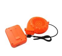GMBYLBY Ventilatore elettrico a basso rumore con le pompe di USB della cassa della batteria per il costume gonfiabile del giocattolo