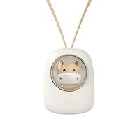 GMBYLBY Ventilatore personale portatile a mano libera-ricaricabile USB Ventilatore da collo 3 Air Piccolo Indossabile Desktop Cartoon Rope