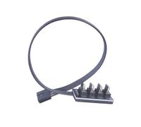 GMBYLBY Ventola Raffreddamento PC CPU Raffreddamento 4 Pin Cavo Alimentazione Distributore Adattatore Case Manica per Raffreddamento Computer Desktop Sostituzione del Ventilatore