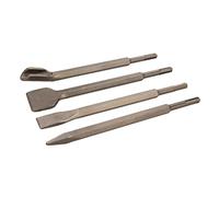 GMC 383567 SDS Plus Chisel, Set 4 pz