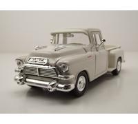 GMC Blue Chip Pick Up 1957 Crema Modellino 1:24 MotorMax