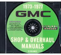 GMC Sprint Negozio Manuale CD 1973 1974 1975 1976 1977 Repair Servizio Revisione