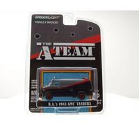 GMC Vandura A-Team Van 1983 Modello TV Nero Modellino 1:64 Greenlight