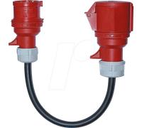 Gossen Metrawatt Z750F Adattatore per misurazioni Connettore CEE 32 A 5 poli -