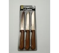 GMD COOKWARE ITALY Kelama deluxe coltello da tavola marrone 6 pz