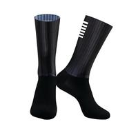 GMDNS Fantasmini Sportivi Da Uomo Silicone Ciclismo Ykywbike Aero Calze Anti Slip Uomini Bicicletta Sport Running Bici Yak30-Black-L