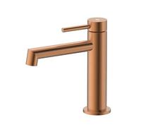 GME - Miscelatore monocomando per bagno, design moderno, PERSIO | Rubinetto per lavabo per la toilette quotidiana: regola l'acqua con una sola mano e abbina il tuo bagno con il rubinetto