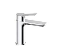 GME RHIO - Rubinetto per lavabo monocomando per bagno, design moderno | Rubinetto per lavabo per la toilette quotidiana: regola l'acqua con una sola mano e abbina il tuo bagno con il rubinetto