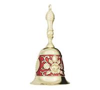 GmeDhc Gsrhzd - Campana da tavolo classica, in metallo, per scuola, cena al ricevimento, servizio alberghiero, preghiera per meditazione