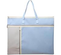 GMGQJST Cartella Portadisegni Borsa portadocumenti artistica con cerniera e manico, grande capacità, borsa Oxford, contenitore for opere d'arte, formato A3(Blue)