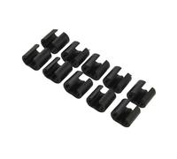GMGQJST Passacavo Telaio Bici 10 pz Clip di Base for Cavo del Freno Mountain Bike Freno Idraulico Guida del Cavo del Cambio Telaio del Tubo Fissaggio 4mm Parti della Bici